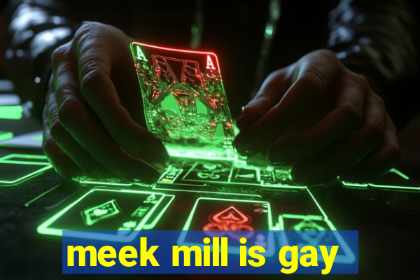 meek mill is gay