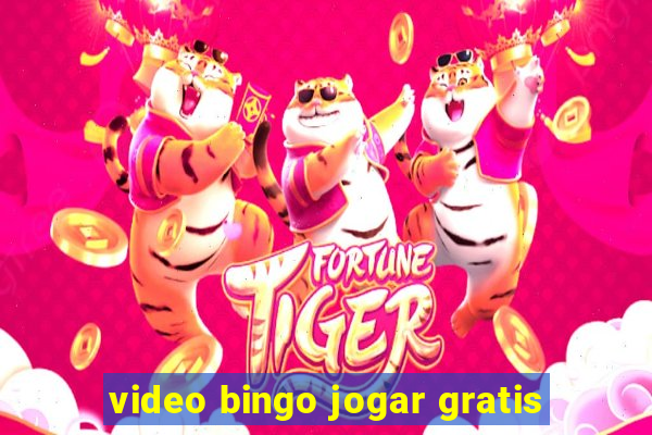 video bingo jogar gratis