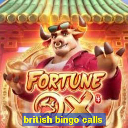 british bingo calls