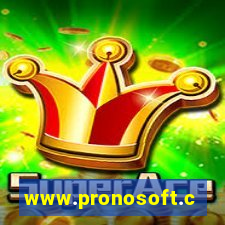 www.pronosoft.com