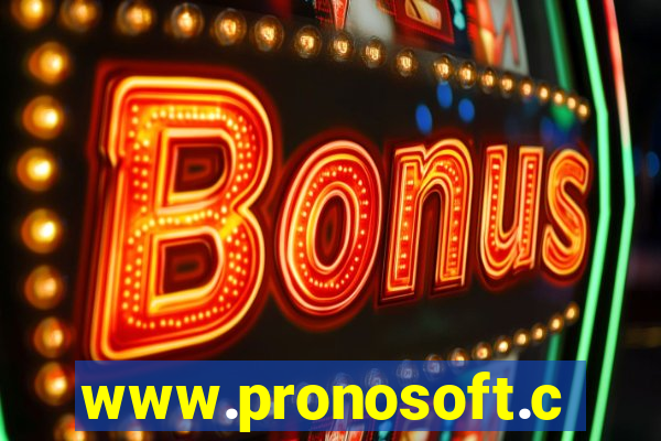 www.pronosoft.com