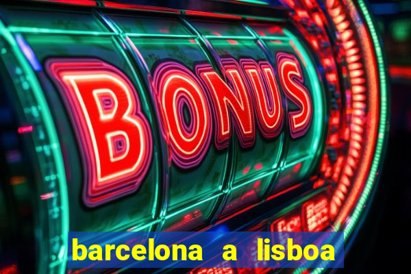 barcelona a lisboa de trem