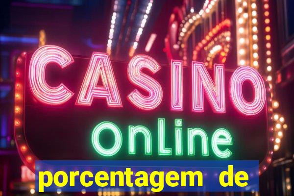 porcentagem de pagamento slots