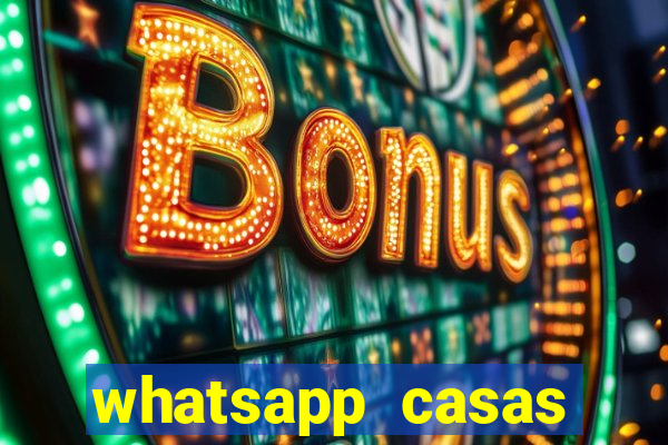 whatsapp casas bahia vendedor