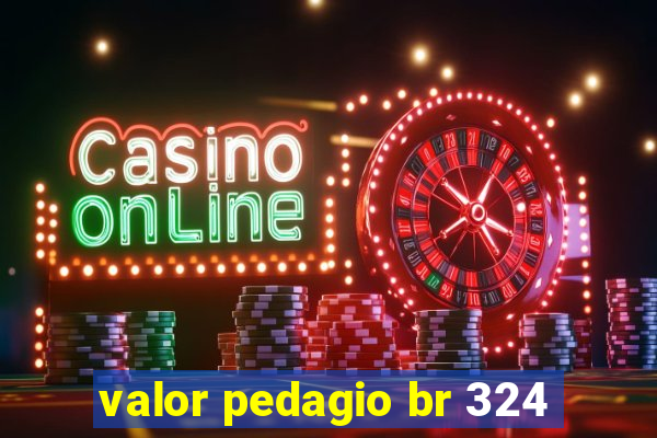 valor pedagio br 324