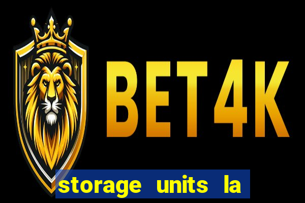 storage units la plata md