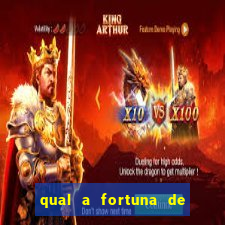 qual a fortuna de raiam santos