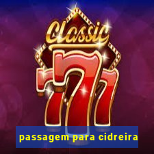 passagem para cidreira