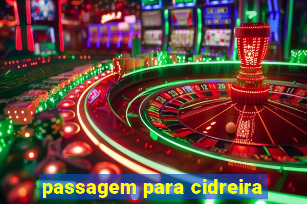 passagem para cidreira