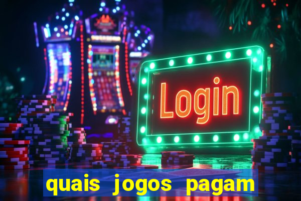 quais jogos pagam de verdade no pix