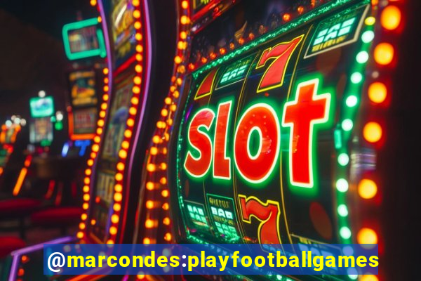 @marcondes:playfootballgames bingo football