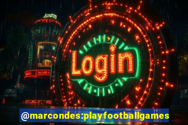 @marcondes:playfootballgames bingo football