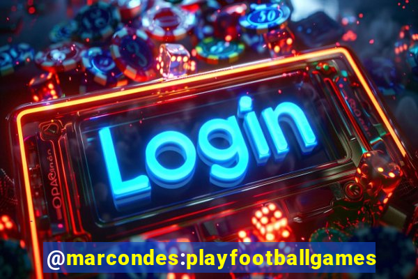 @marcondes:playfootballgames bingo football