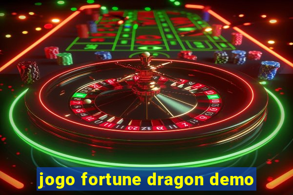 jogo fortune dragon demo