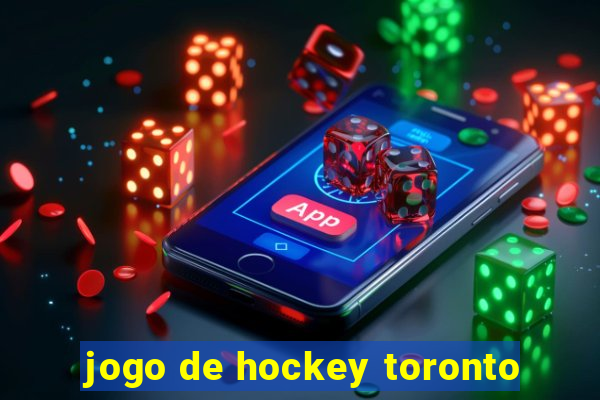 jogo de hockey toronto