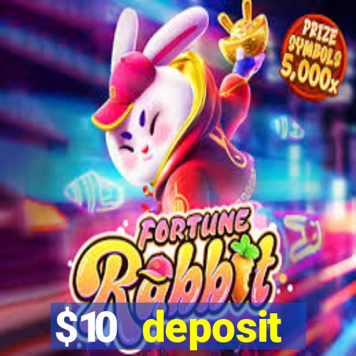 $10 deposit australian casino