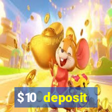 $10 deposit australian casino