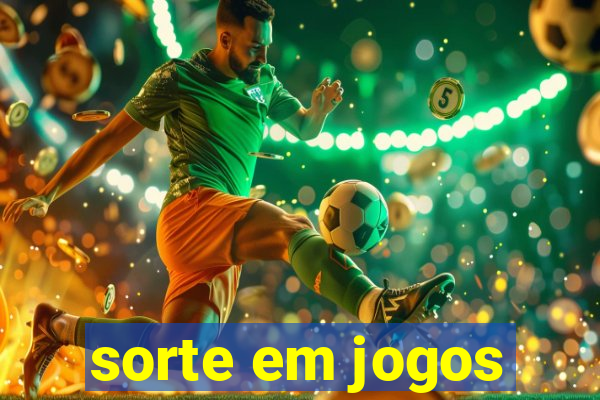 sorte em jogos