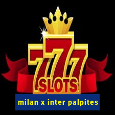 milan x inter palpites