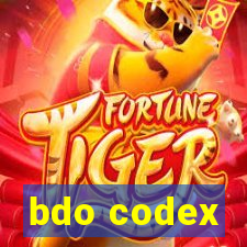 bdo codex