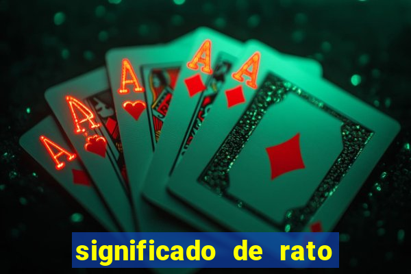 significado de rato na umbanda