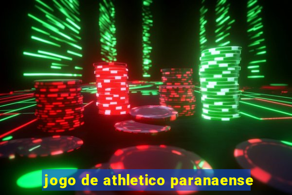 jogo de athletico paranaense