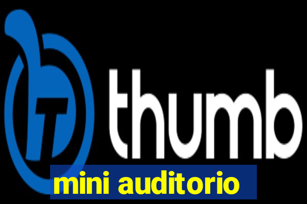 mini auditorio