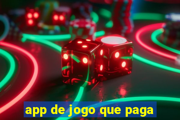 app de jogo que paga