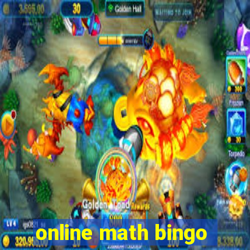 online math bingo