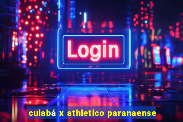 cuiabá x athletico paranaense