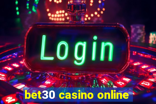 bet30 casino online