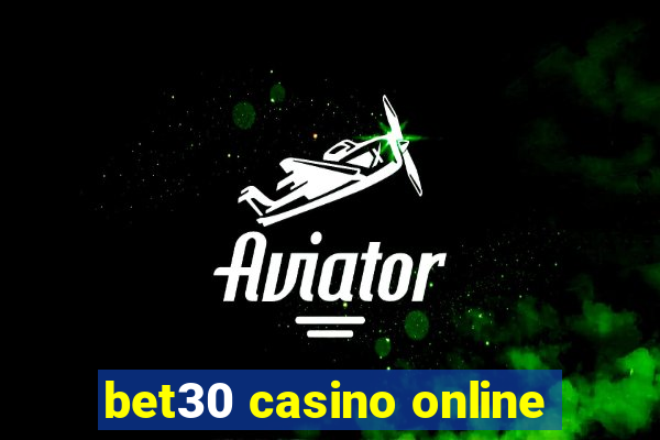 bet30 casino online