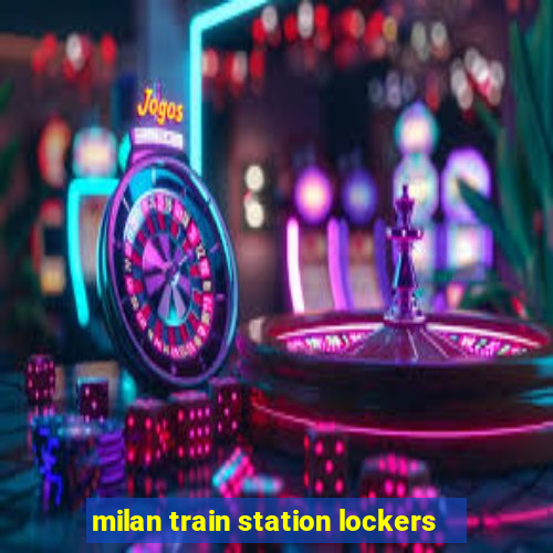 milan train station lockers