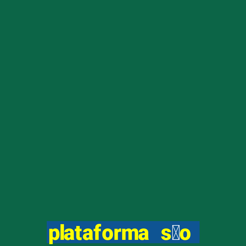 plataforma s茫o paulo 777