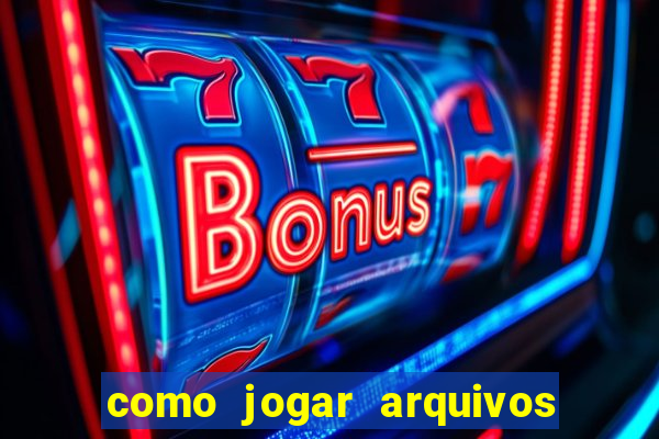 como jogar arquivos na nuvem