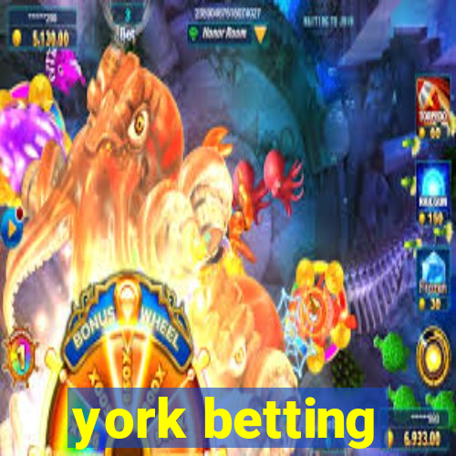 york betting