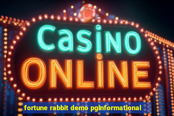 fortune rabbit demo pgInformational