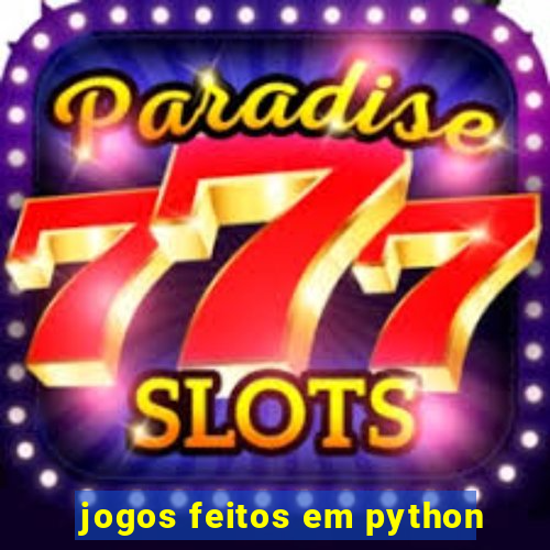 jogos feitos em python