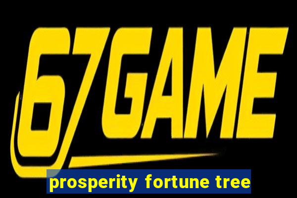 prosperity fortune tree