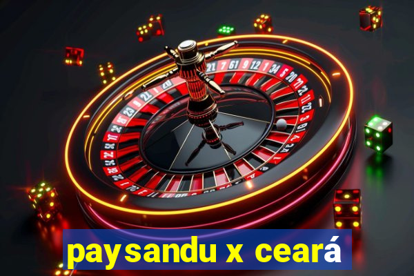 paysandu x ceará