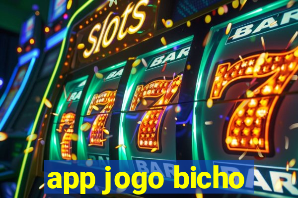 app jogo bicho