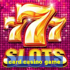 card casino game