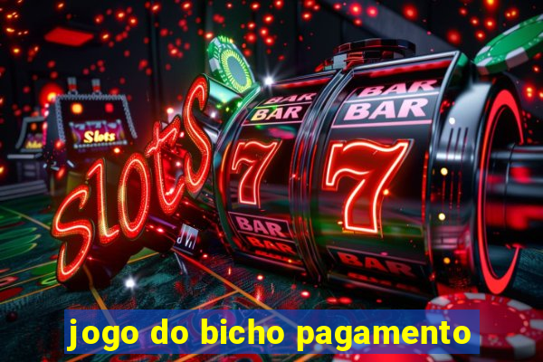 jogo do bicho pagamento