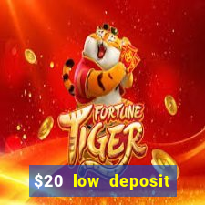 $20 low deposit casinos in nz