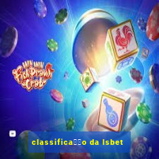 classifica莽茫o da lsbet