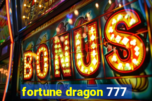 fortune dragon 777