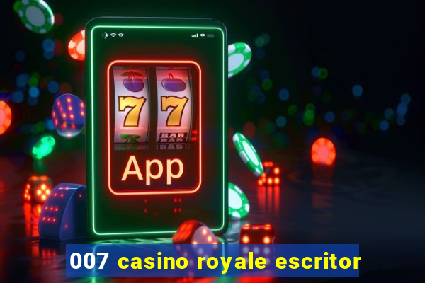 007 casino royale escritor