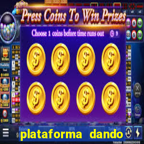 plataforma dando bonus no cadastro