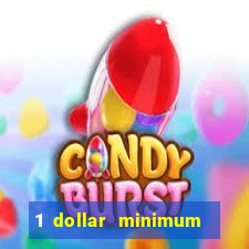 1 dollar minimum deposit casino canada