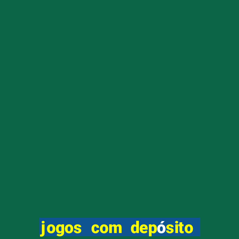 jogos com depósito de 5 reais